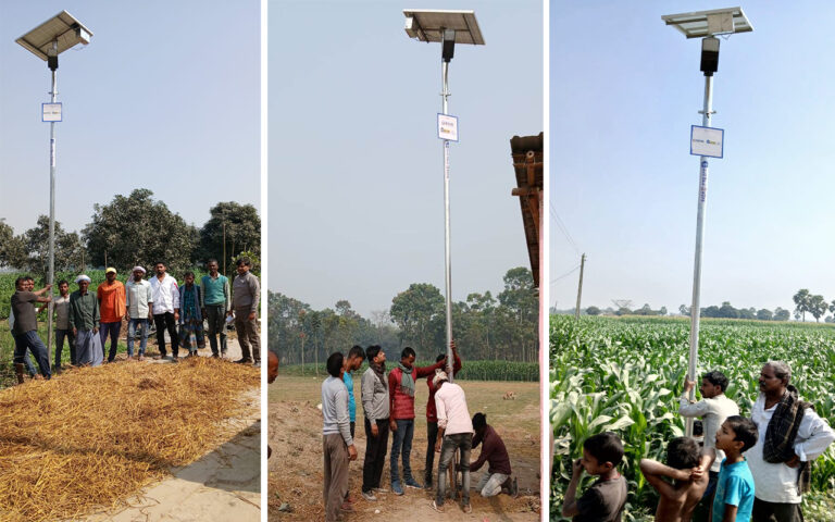 Solar Street Light System – Bihar